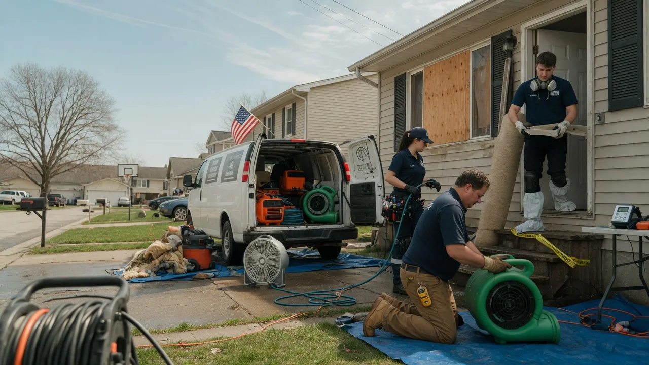 Water Damage Restoration in Roscoe, IL near me